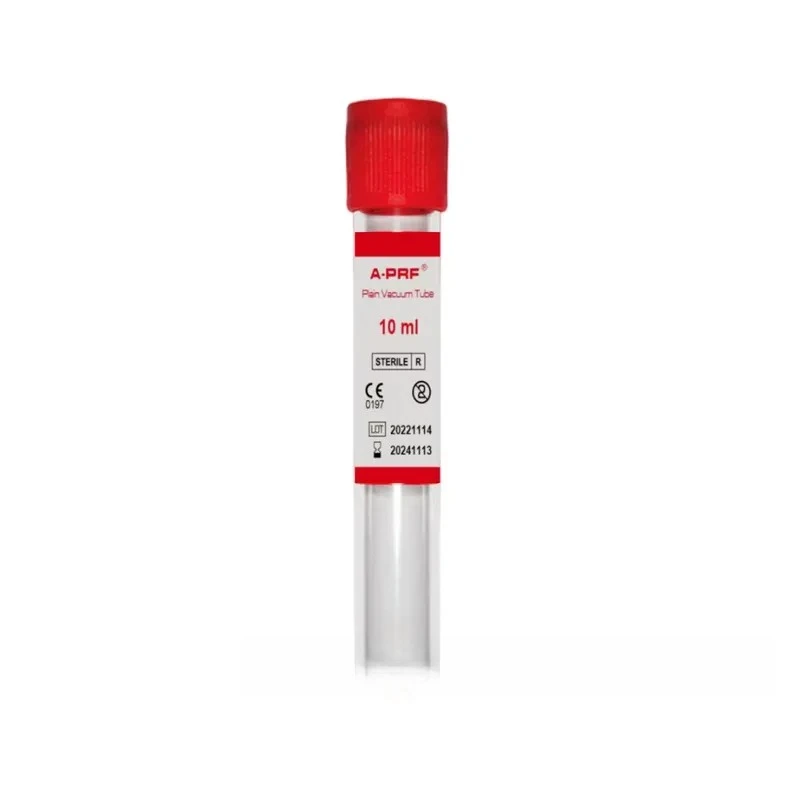 High Quality 10ml Glass A-PRF Centrifuge Tubes | Additive-Free Formula | & Medical Use