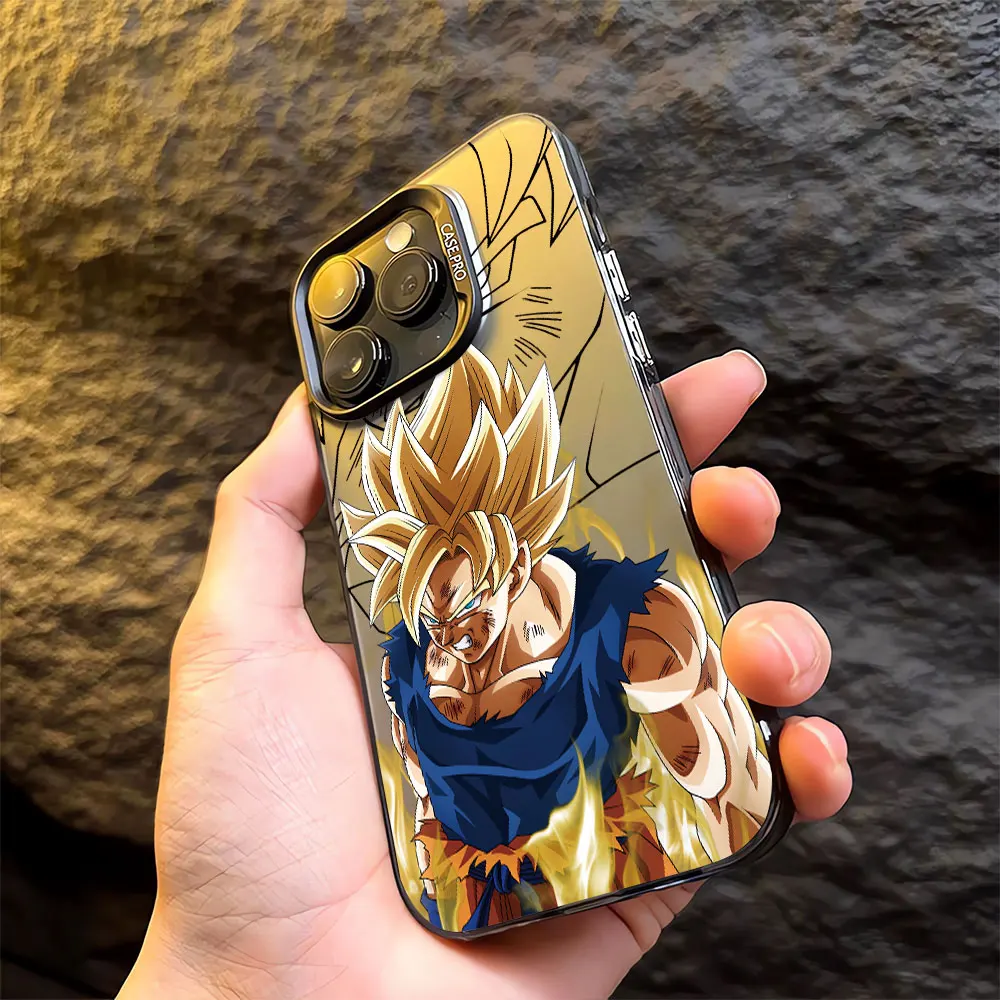 D-Dragons Ball Phone Case for Apple iPhone 12 Pro 13 11 Pro Max XR XS Max 14 Pro 15 Plus X TPU Silicone Protection Soft Cover image 2