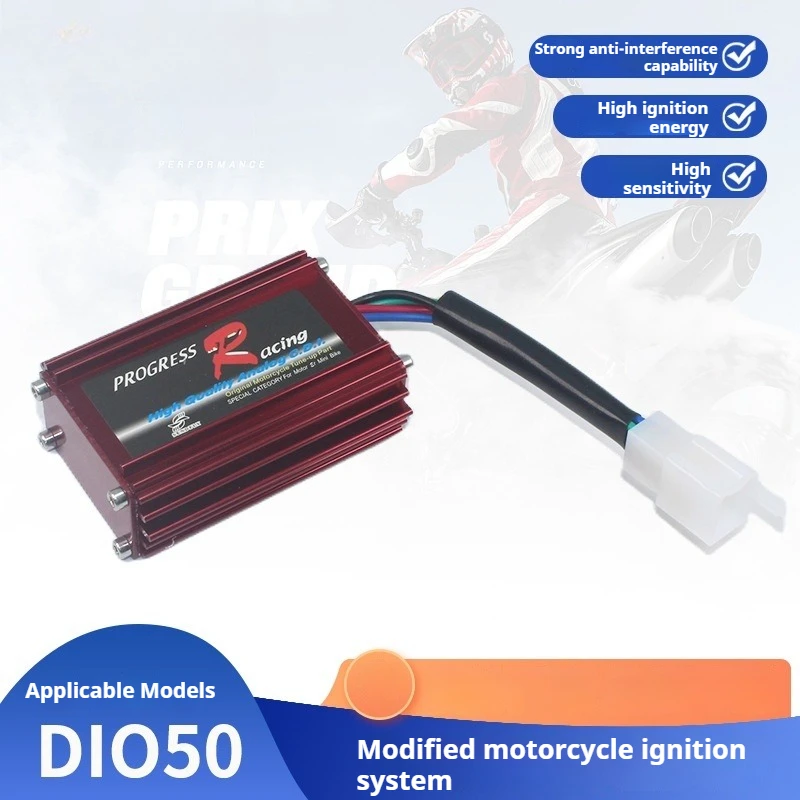 Motorcycle Modification Igniters Are Suitable For RACING CDI DIO50 Red Body Motorcycle Accessories