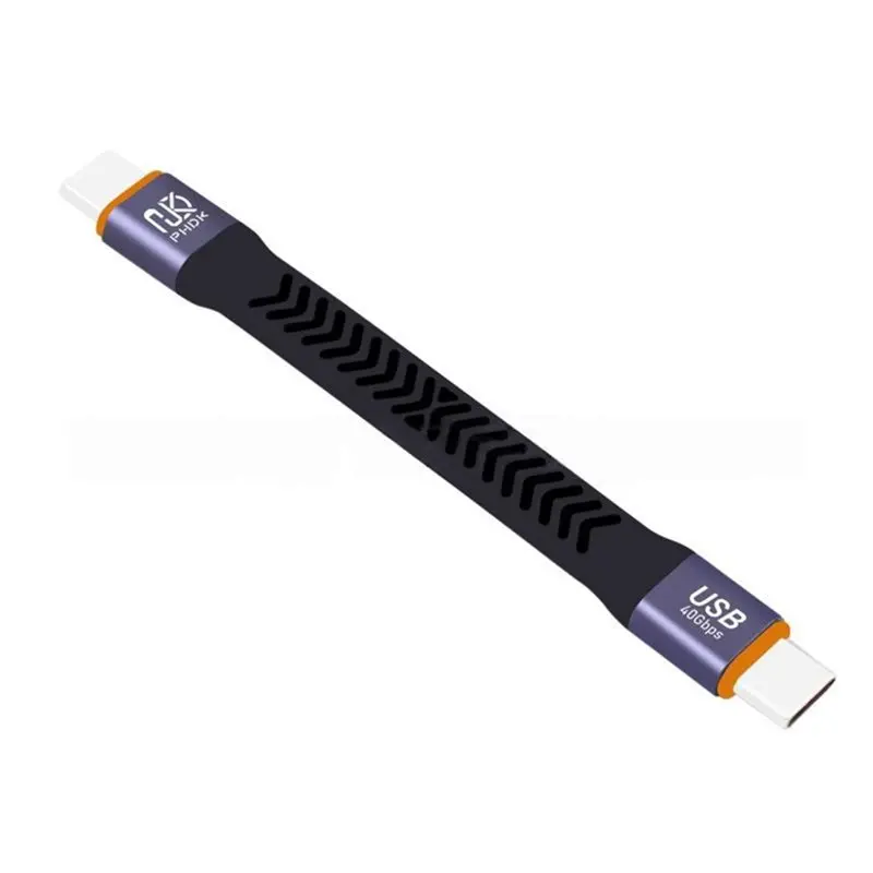 PHDK 40Gbps USB 3.2 Type C Cable Fast Charging Usb C To Usbc Cable High Speed Typec Data Cable Quick Charging Fast Data Transfer