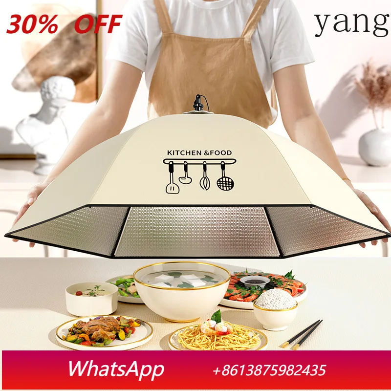 

LH Winter Suction Cup Insulated Vegetable Cover Meal Artifact Foldable Household Dining Cover