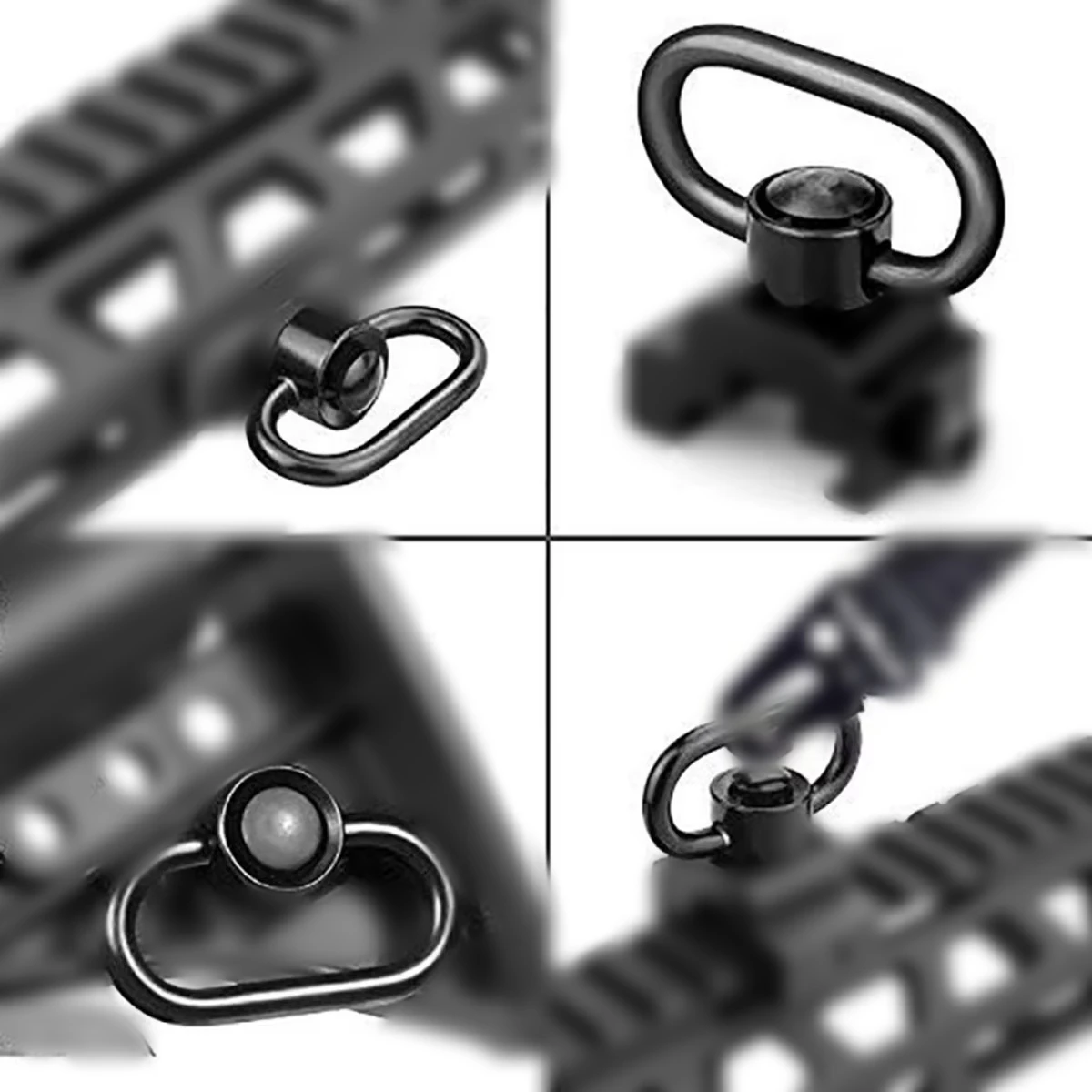 1,25 Zoll Schnellwechsel-Adapterring, Robuste Metallhalterung für Outdoor-Ausrüstung – Detail 6