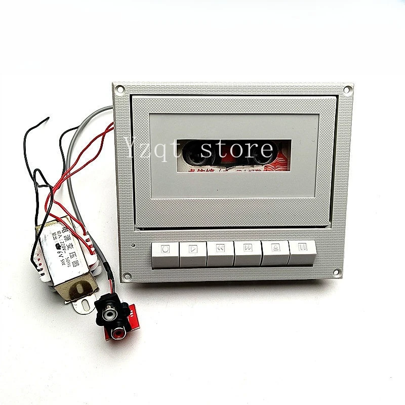 TA7668 Stereo Tape Recorder Head Front Amplification Board DIY Kit, Card Base Recorder