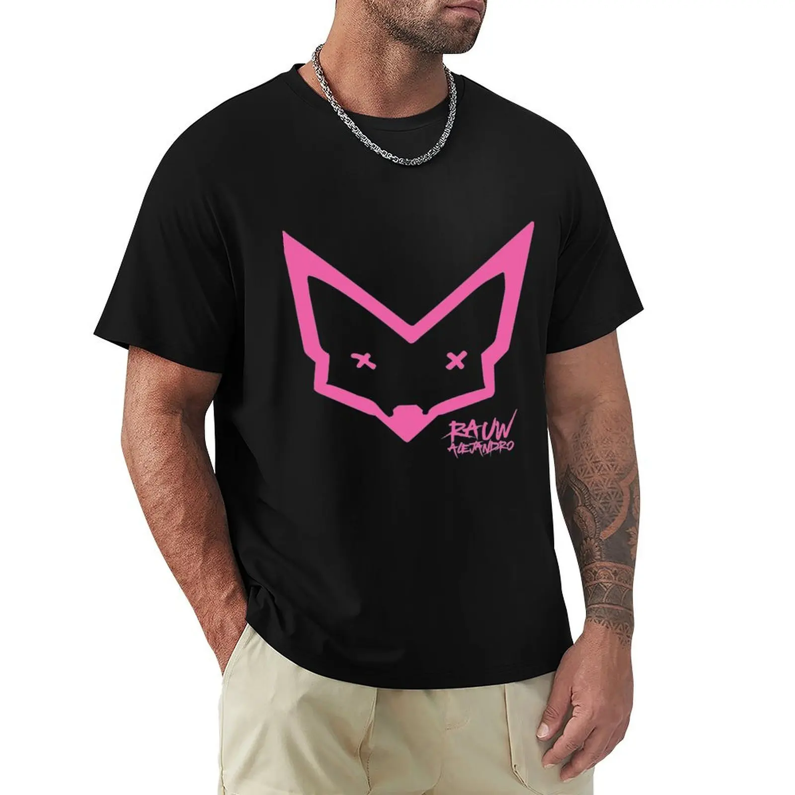 

rauw alejandro T-Shirt plus size clothes anime figures mens t shirts pack
