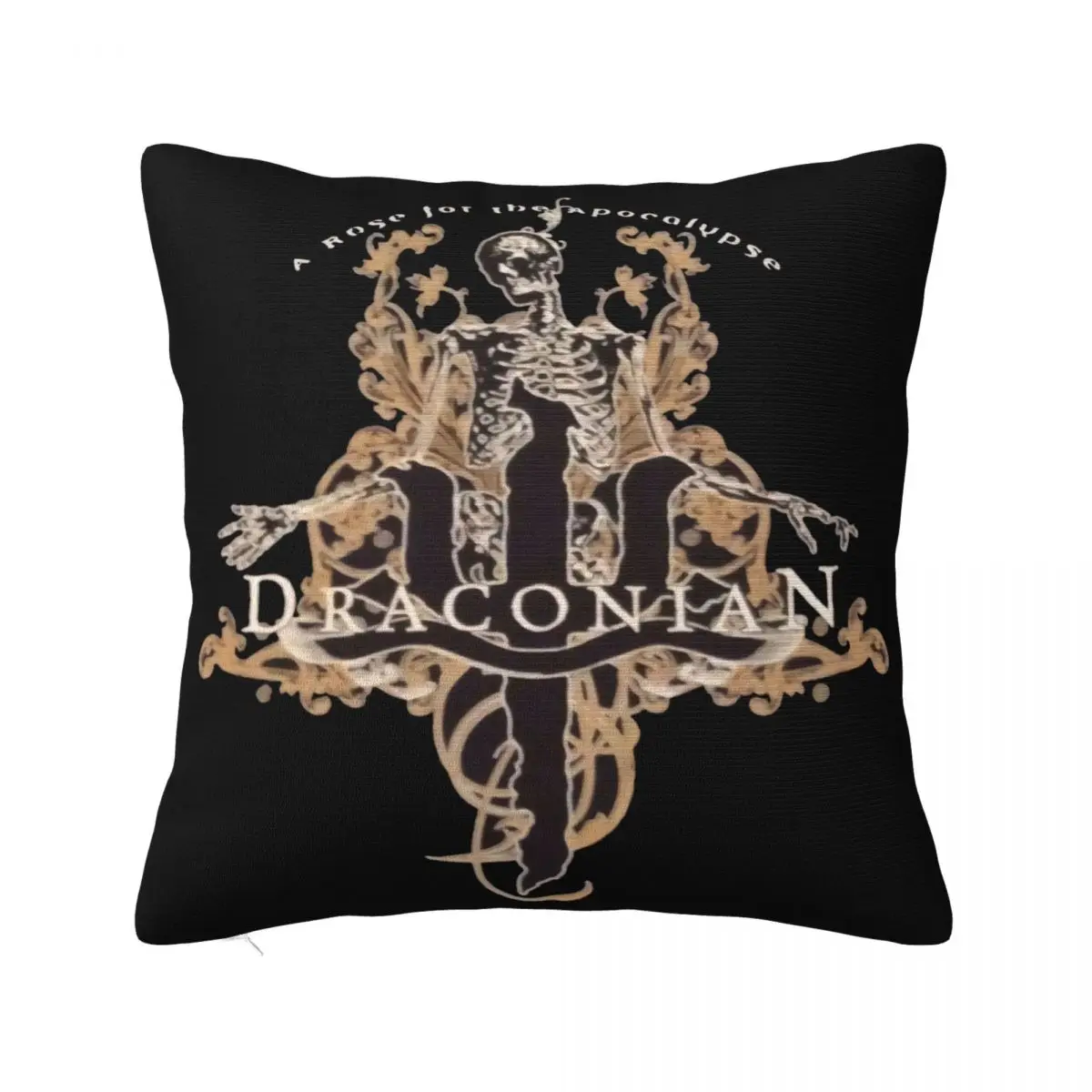 Draconian A Rose For The Apocalypse Xl Summoning Paradise Lost Katatonia New Arrival Kawaii Splicing Pillow Case