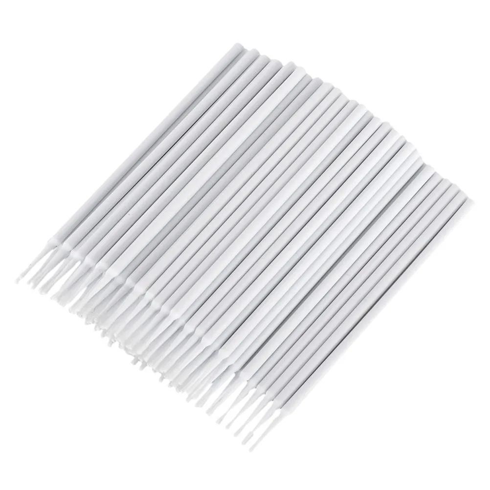 

100Pcs Disposable Micro Applicators Clean Sanitary Eyelash Extension Removal Tool for Nail Art Crafting Projects Micro