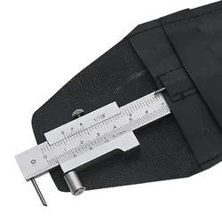 0-200mm Marking Vernier Caliper with Carbide Needle Scriber Parallel Marking Measuring Ruler Measuring Tool