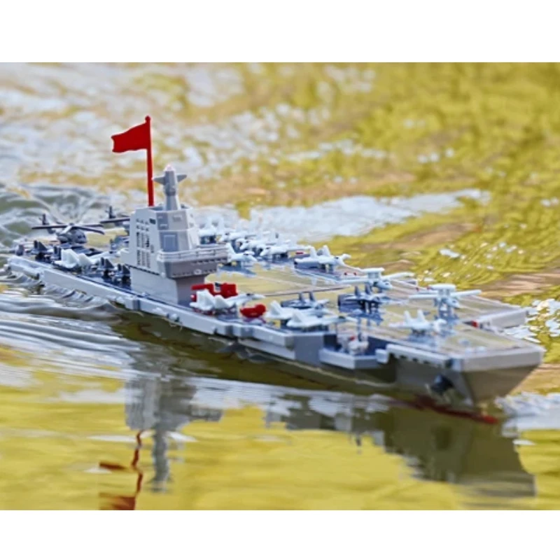 JJRC عالية السرعة RC حاملة الطائرات نموذج 2.4 جرام اللاسلكية التحكم عن بعد السفينة 30 دقيقة الصبي لعبة كهربائية المياه