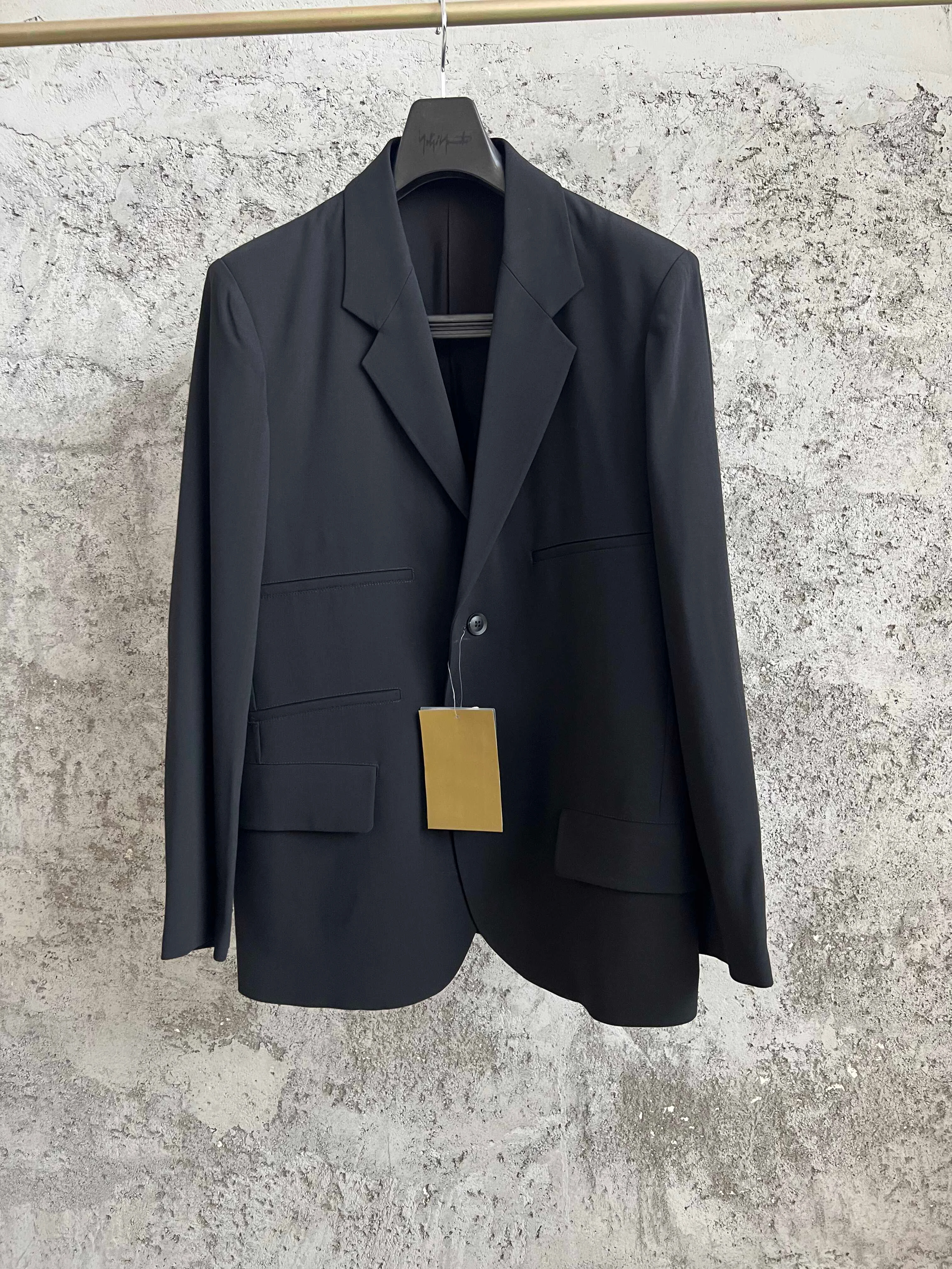 TOP-YAMAMOTO classic wool suit - Haori Japanese Jacket ulasan dan harga