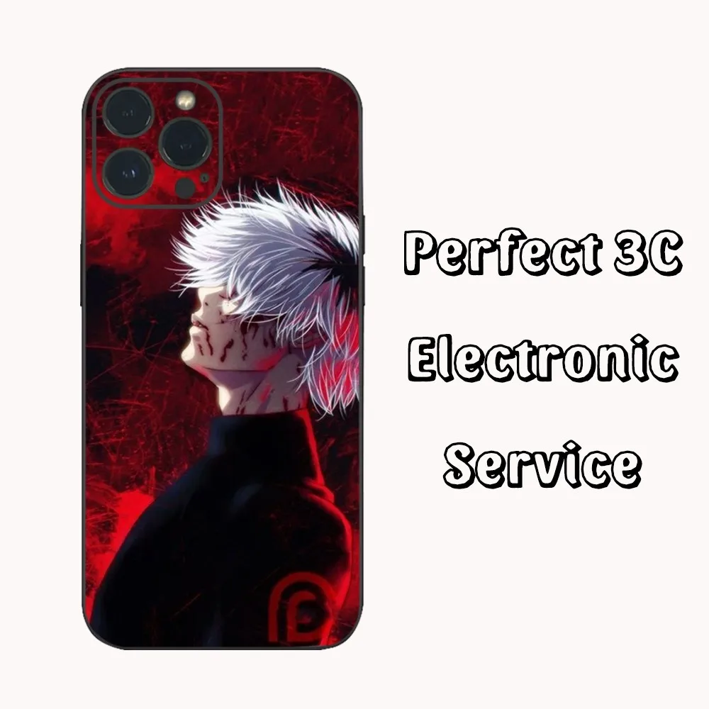 Anime T-Tokyo G-Ghoul Kaneki Ken For Evil Frosted Phone Case  For iPhone15 14 13 12 Mini 11 Pro XS Max X XR SE5 6 7 8 Plus Soft