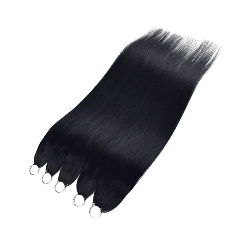 Estensioni dei capelli con piume vergini vietnamite da 18 "-28" Capelli umani 100% veri capelli naturali comodi e invisibili