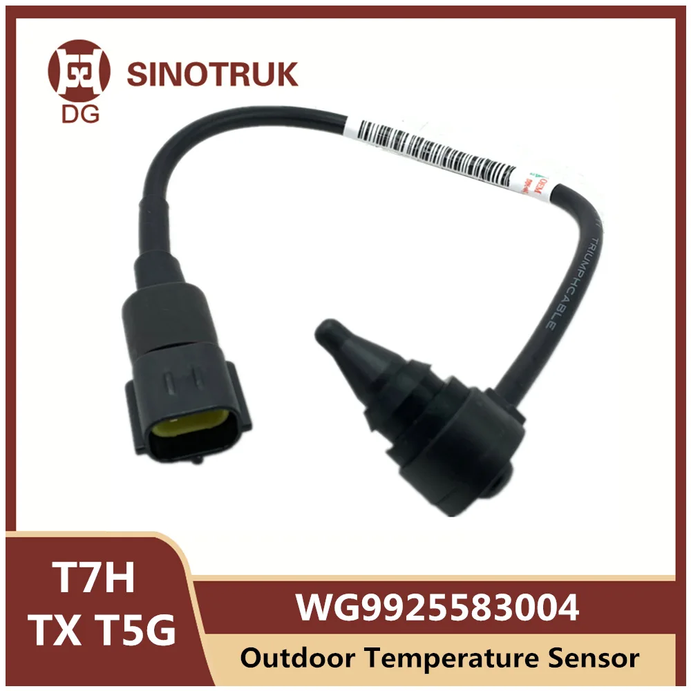 Outdoor Temperature Sensor WG9925583004 For Sinotruk Howo T7H Shandeka TX T5G Air Conditioner Plug Original Parts