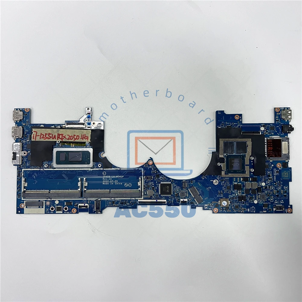 Laptop motherboard LA-M141P  For HP 15-EW SRLFP i7-1255U GN20-S7-A1 RTX2050 4GB Fully tested, works perfectly