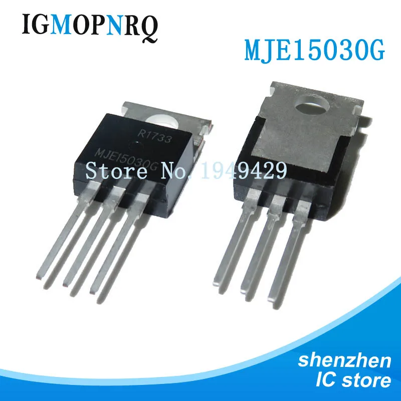 10PCS MJE15030G MJE15031G MJE15030 MJE15031 MJE2955T MJE3055T MJE2955 MJE3055 Transistor