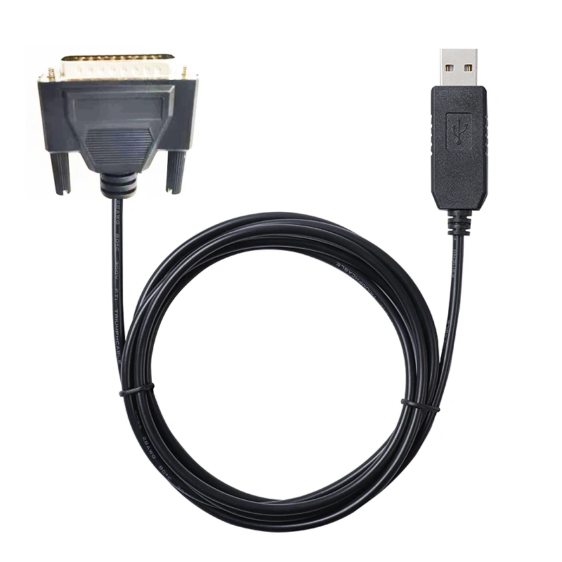 Kantronics Terminal Node Control TNC Silicon Labs CP2102 USB RS232 Serial to DB25 Male Communication Data Cable ST-25M