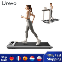 Urevo U1 under Desk Walking Treadmill, 42X125Cm Running Area, 2.25Hp Motor, Max Load 120kg, Led Display, for Home