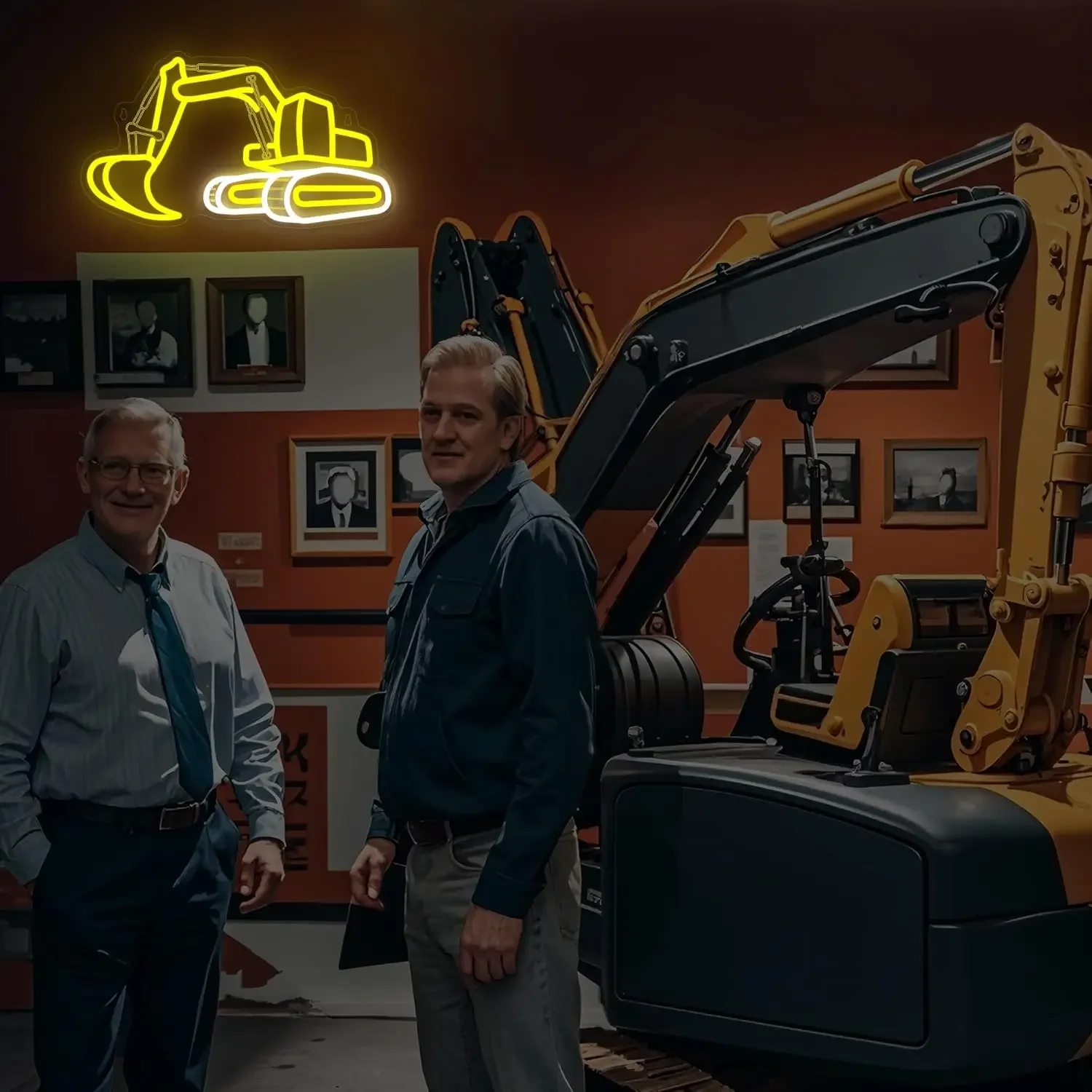 حفارة النيون تسجيل USB عكس الضوء LED ضوء النيون تسجيل جدار الفن الديكور ل غرفة نوم غرفة المعيشة بار حفلة هدية عيد ميلاد