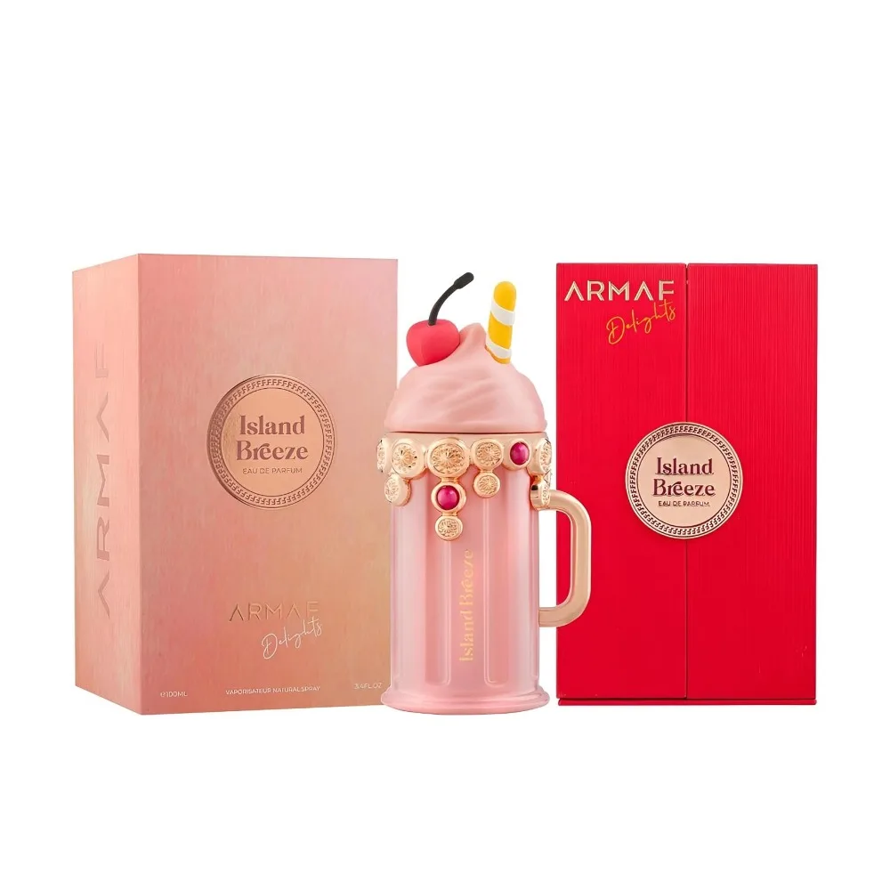 Armaf Island Breeze EDP 100ml Women's Fruity Floral Perfume Pink Peach Orange Wildberry Rose Musk Long-Lasting Scent