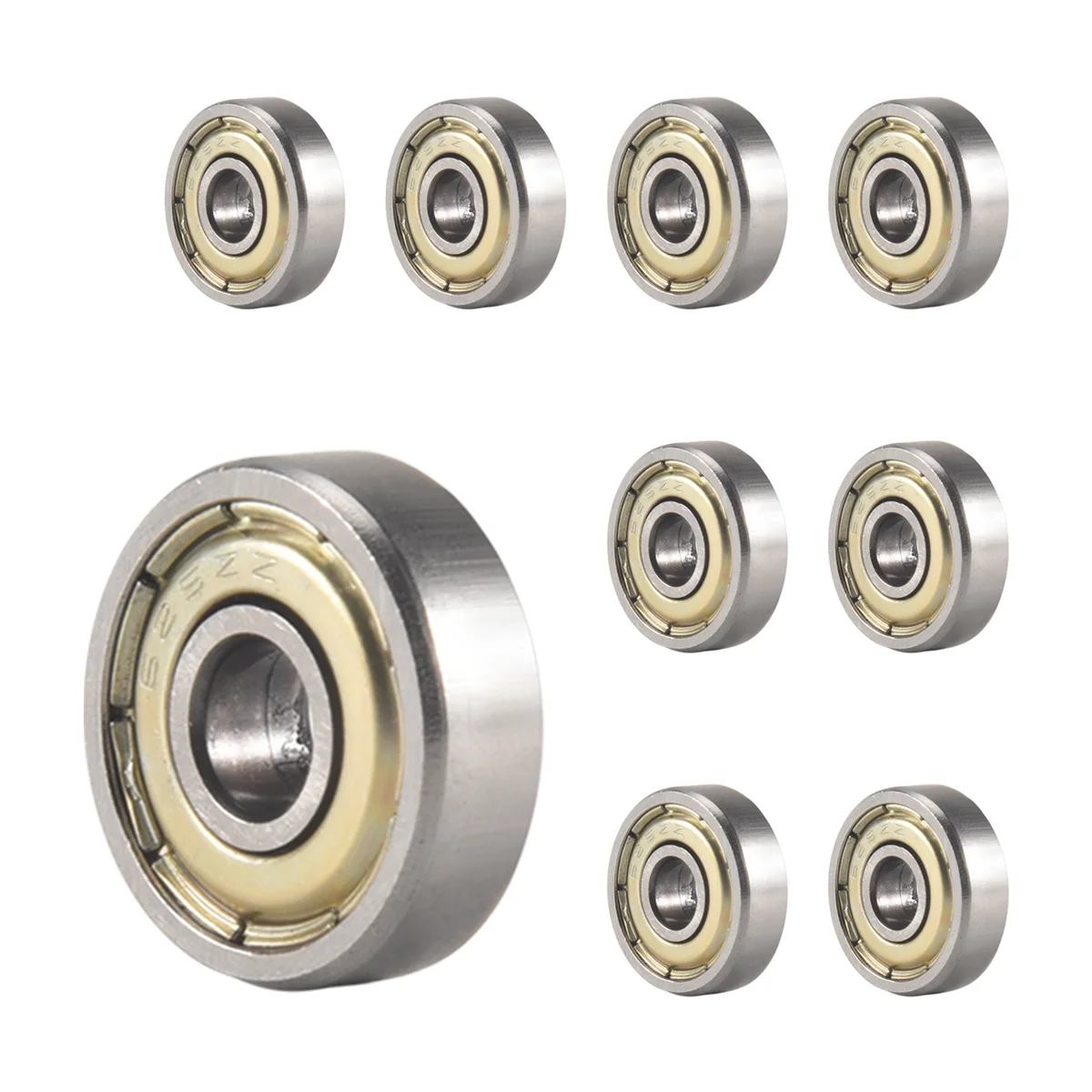 10x ball bearing  Deep groove ball 625-ZZ Top quality 5mm