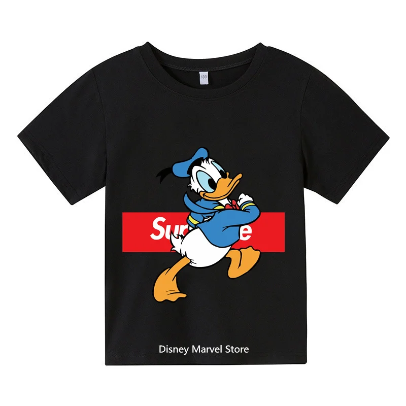 

Summer 2024 Kids Teen Minnie Mouse Baby T-shirt Boys Girls Student Clothing Short Sleeve Kids Short Sleeve Sports Outdoor 1-14