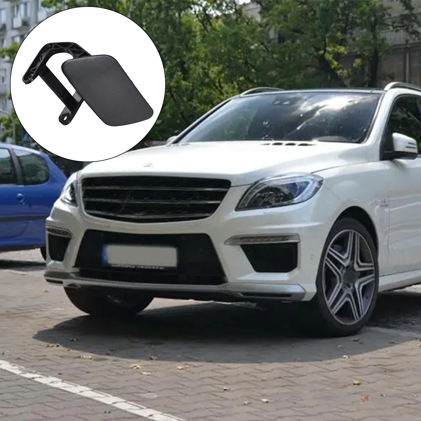 Auto Headlight Washer Cover  For Mercedes-Benz GLGLS Class W166 X166 320 350 400 450 500 550 2013-2016 1668600108 1668600208