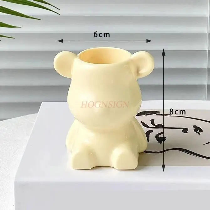 

1pcs Desktop makeup brush storage bucket Mini pen holder storage box Can