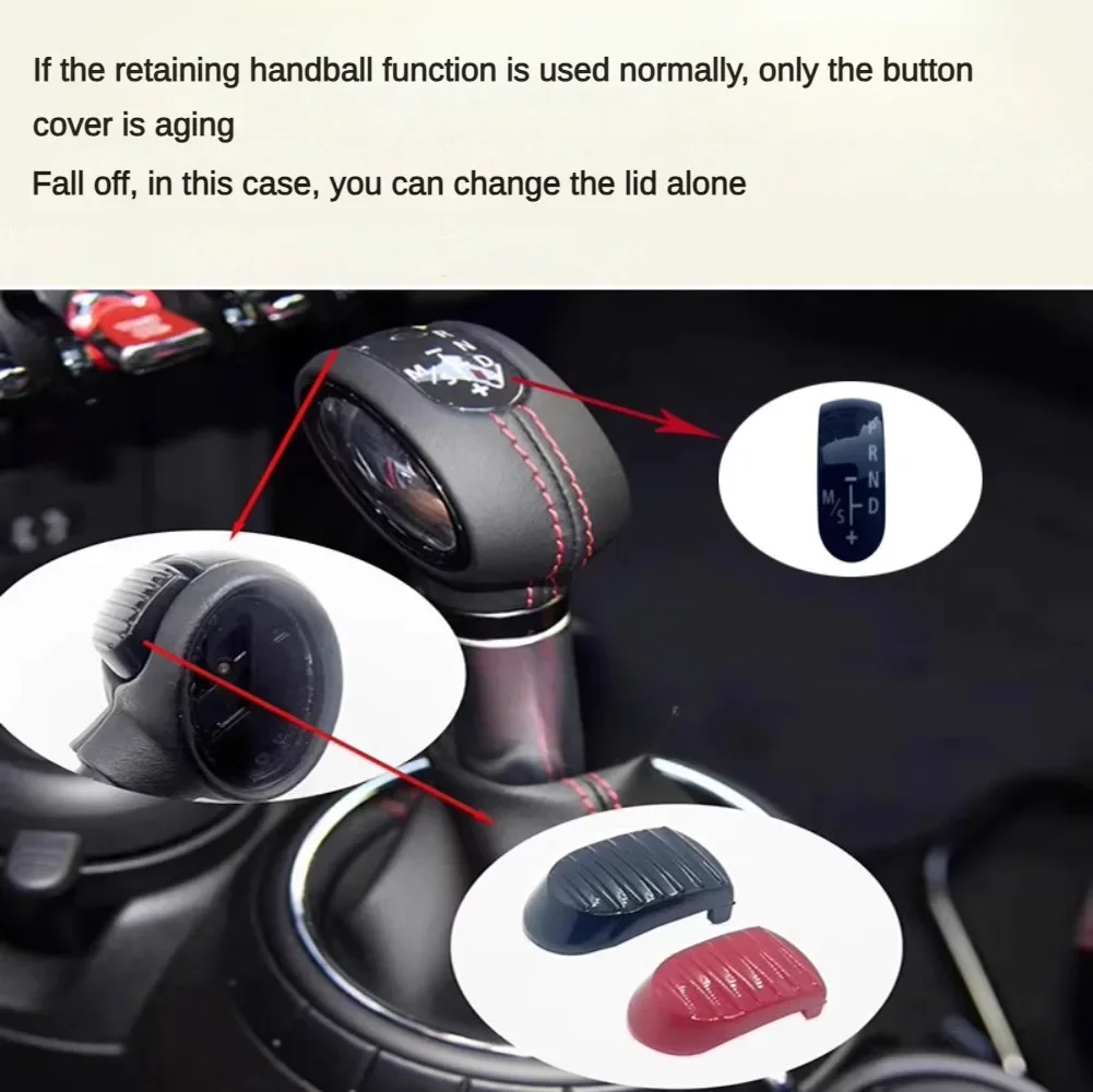 

For BMW Mini F55 F56 F60 Shift Lever Unlock Button Cover 1pcs