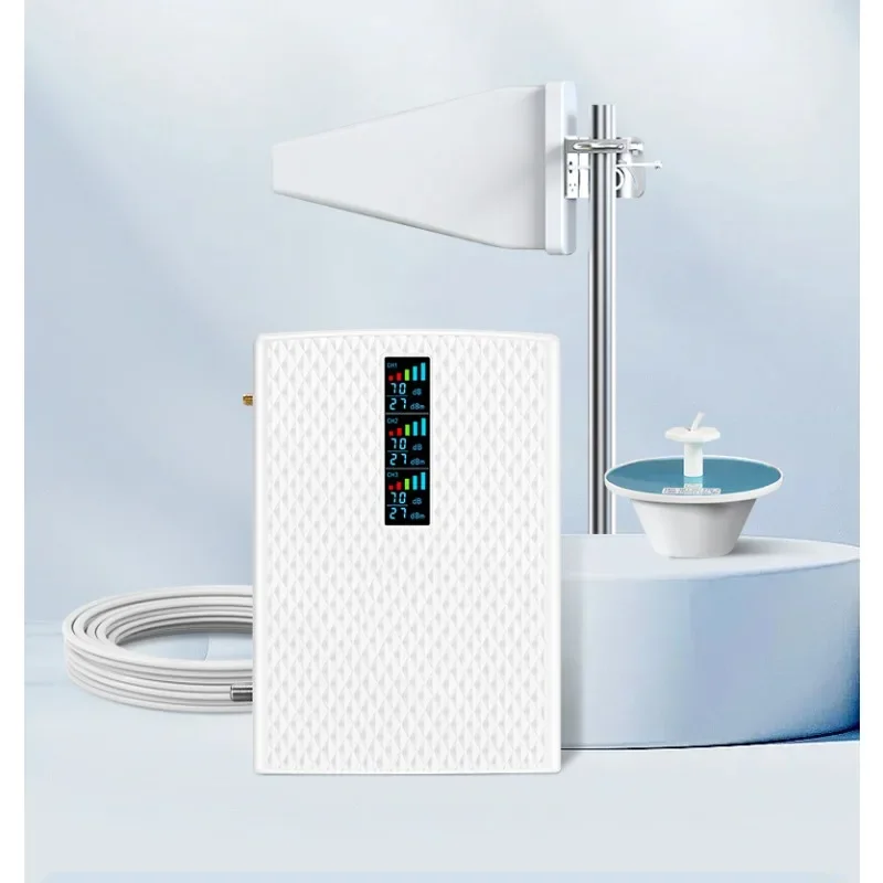 Mobile phone signal amplification intensifier receives household three networks in one three Netcom 4g5g basement mountain int