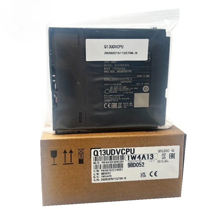 High Quality Industrial Automation Plc Pac Dedicated Controllers with Q13UDVCPU Plc Logic Programming Controller