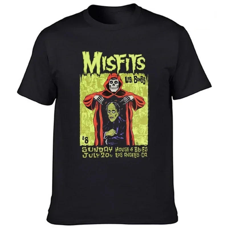 I Want Your Skulls Tee Harajuku Vintage Graphic Tops Camisetas Misfits Americ An Psycho Punk Rock Band Danzig Sa Mhain T Shirt