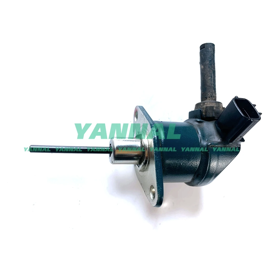 KX161 V2403 D1503 YK253-12V Solenoid Valve 1A021-60010 1A021-60013 1A021-60015 For Kubota Excavator Engine Parts