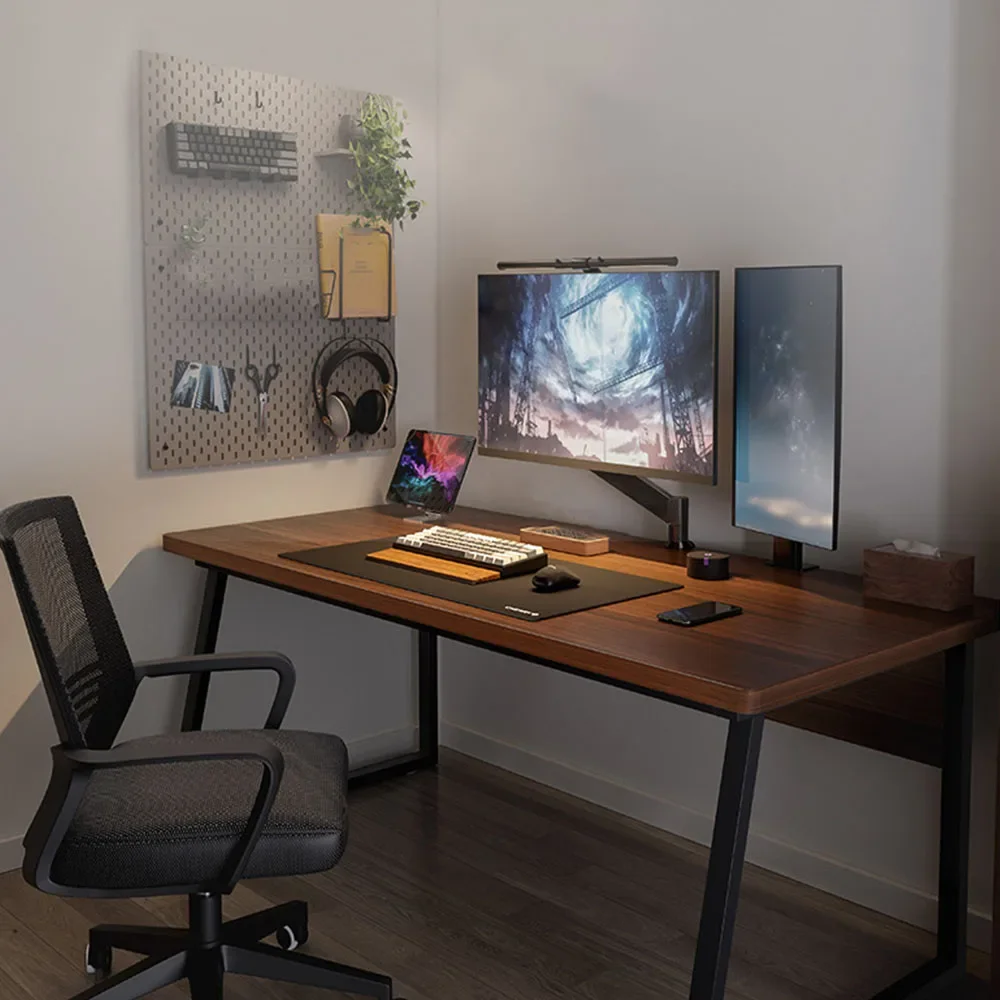 Simple Suitable Wood 1.2/1.4/1.6/1.8m Computer Panel Bedroom Desks Thick Black Oakcolor/Cherry Color Table for And Study