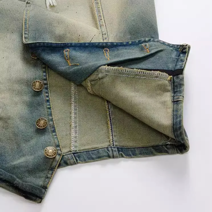 Spring Autumn New Fashion Men' - Men'S Fashion Vest With Jeans บทวิจารณ์และราคา