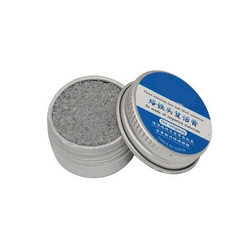 Electrical Soldering Iron Tip Refresher Solder Cream Clean Paste For Oxide Solder Iron Tip Head Resurrection Oxidative Cleaning