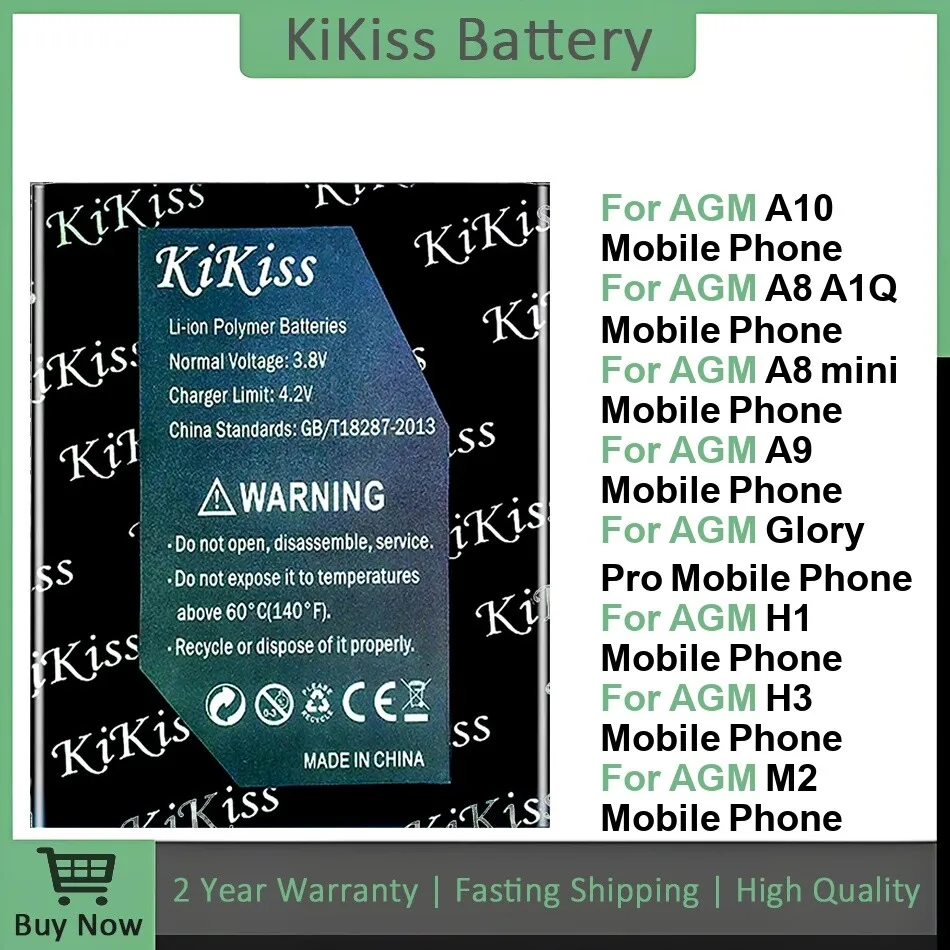 Стабильный аккумулятор для мобильного телефона 2800-6900 мАч для Agm A10 A8 A9 Glory H1 H3 M2 M5 M6 M7 X1 X2 X3 X5 Mini Pro