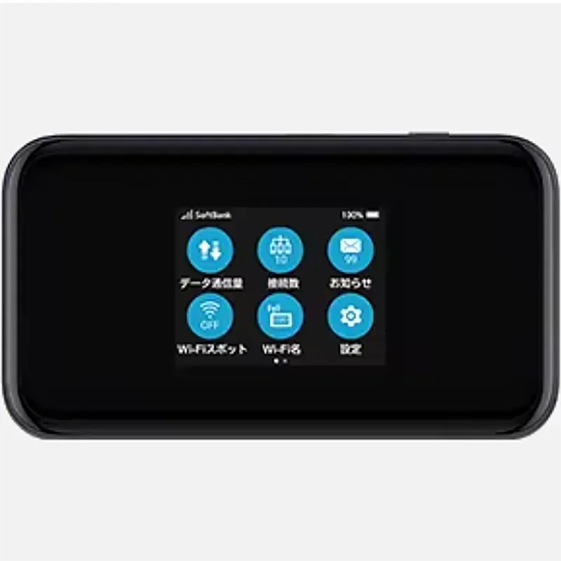 Roteador Hotspot Móvel ZTE com Slot para Cartão Sim, Roteadores Portáteis, Extensor WiFi, A004ZT, 5G, IEEE 802.11 AC, Novo