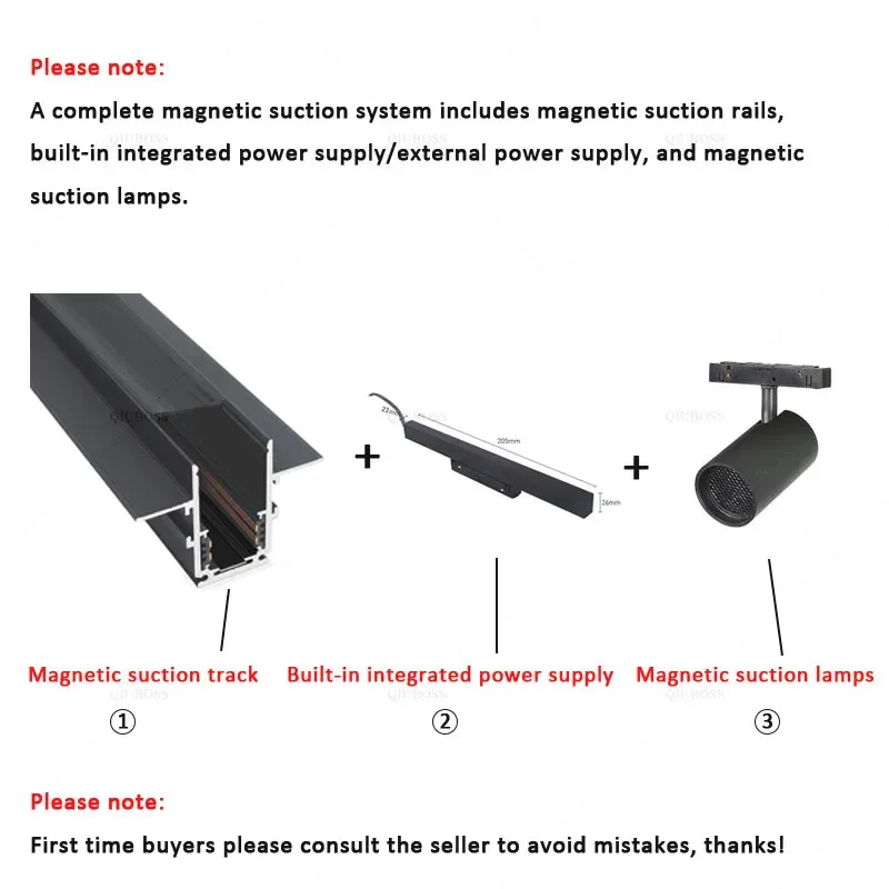 Imagem -05 - tipo de Luz de Pista Magnética Inteligente Tuya Zigbee Bluetooth Dc48v Led Tubo Luz Pingente Holofote Grade Luz Moderna 20