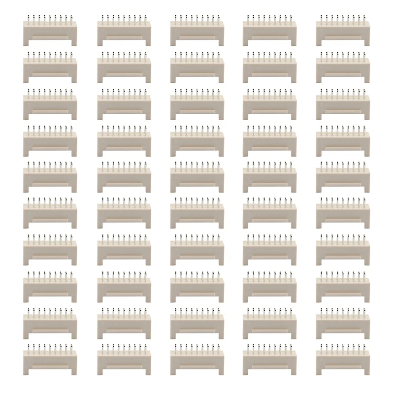 50Pcs Miner Connector 2X9P Male Socket Straight Pin Double Row Buckle for Asic Miner Antminer S9 S9J S9K L3+ Z9Mini Z11