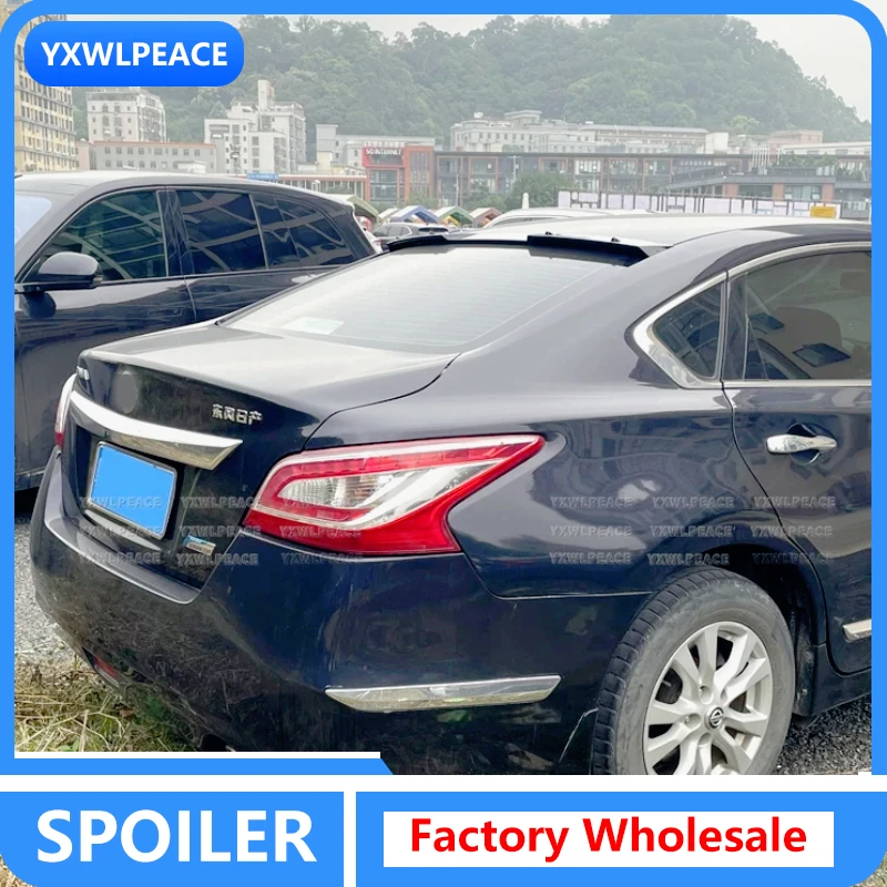 

For Nissan Altima Teana 2013 2014 2015 2016 2017 2018 Spoiler ABS Material Rear Window Roof Spoiler Body Kit Accessories