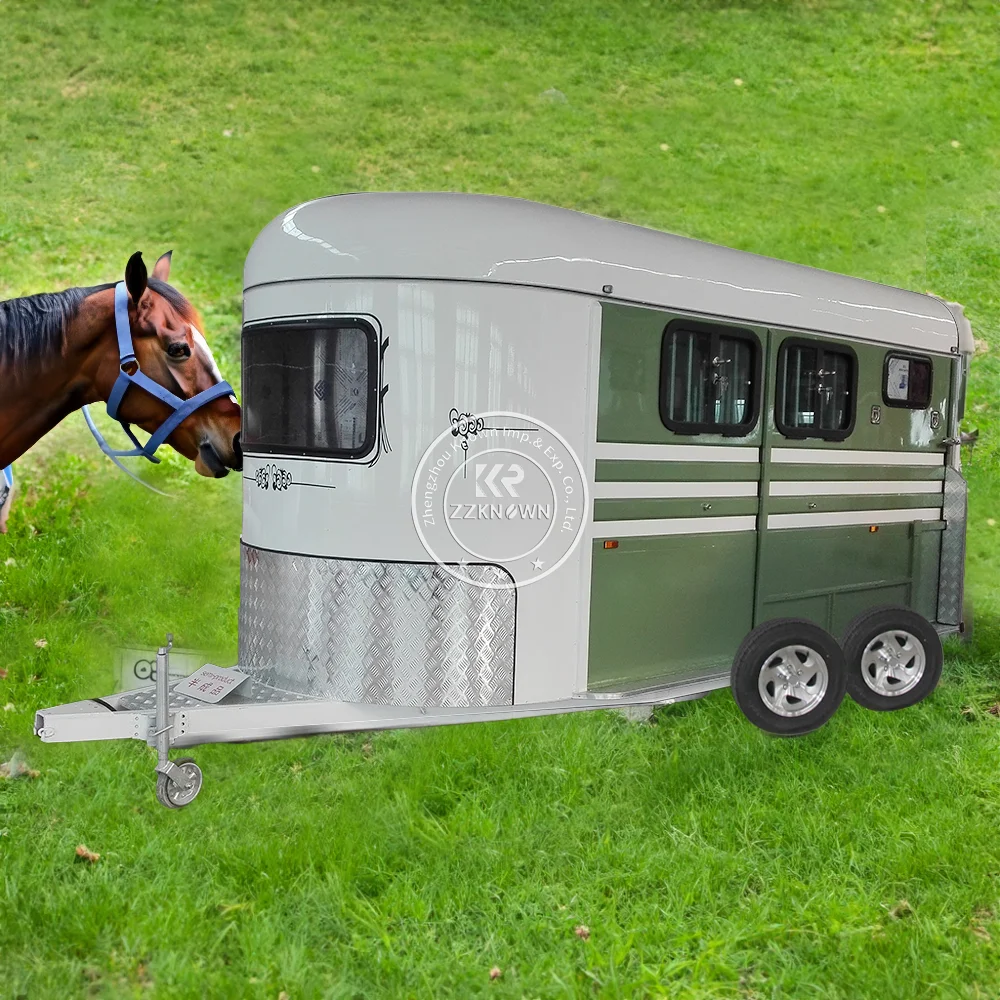 

2024 Best Selling Strong Luxury Trailer Horse Float For Sale 3 Horse Trailer For Horse Transport