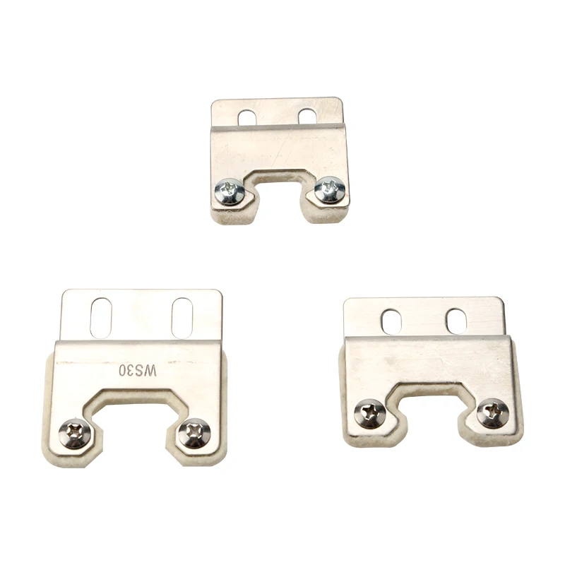 Linear Guide Limit Plate 20 25 30 Line Rail Positioning Block Slider Stroke Buffer Bumper Dust Scraper Scraper CNC 3D Printer