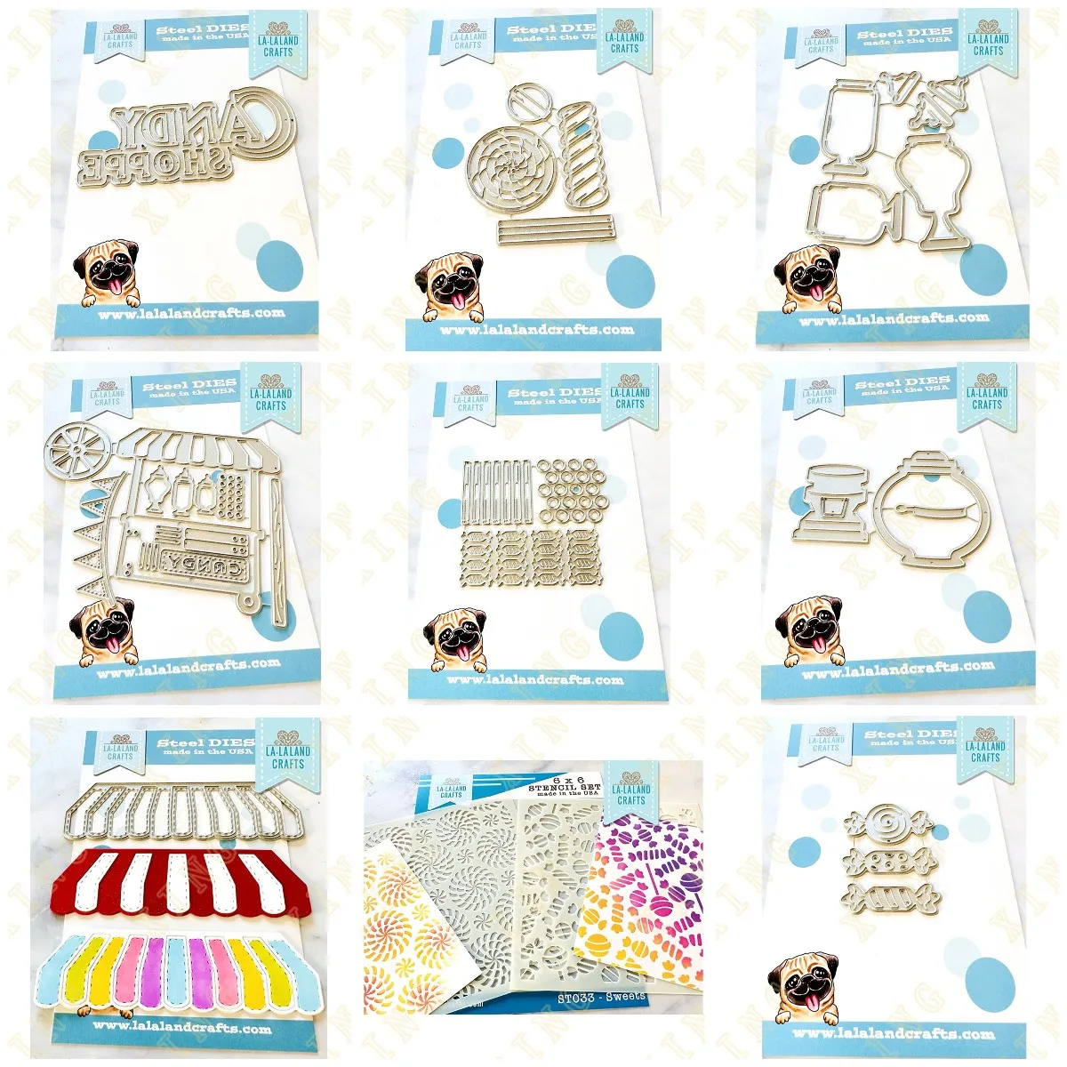 

2023 New Arrival Candy Car Suckers and Lollipops Metal Cutting Dies and Stencil DIY Scrapbooking Paper Handmade Album Stamp Die