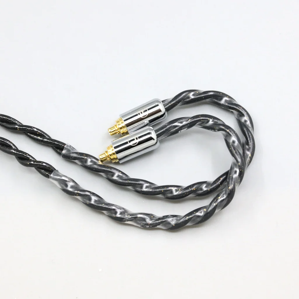 Плавающий золотой кабель из 99% чистого серебра, плавающий золотой плавающий кабель для PHILIPS Fidelio S301 S302 S3 shure AONIC 3 4 5 AONIC 215 LN008341