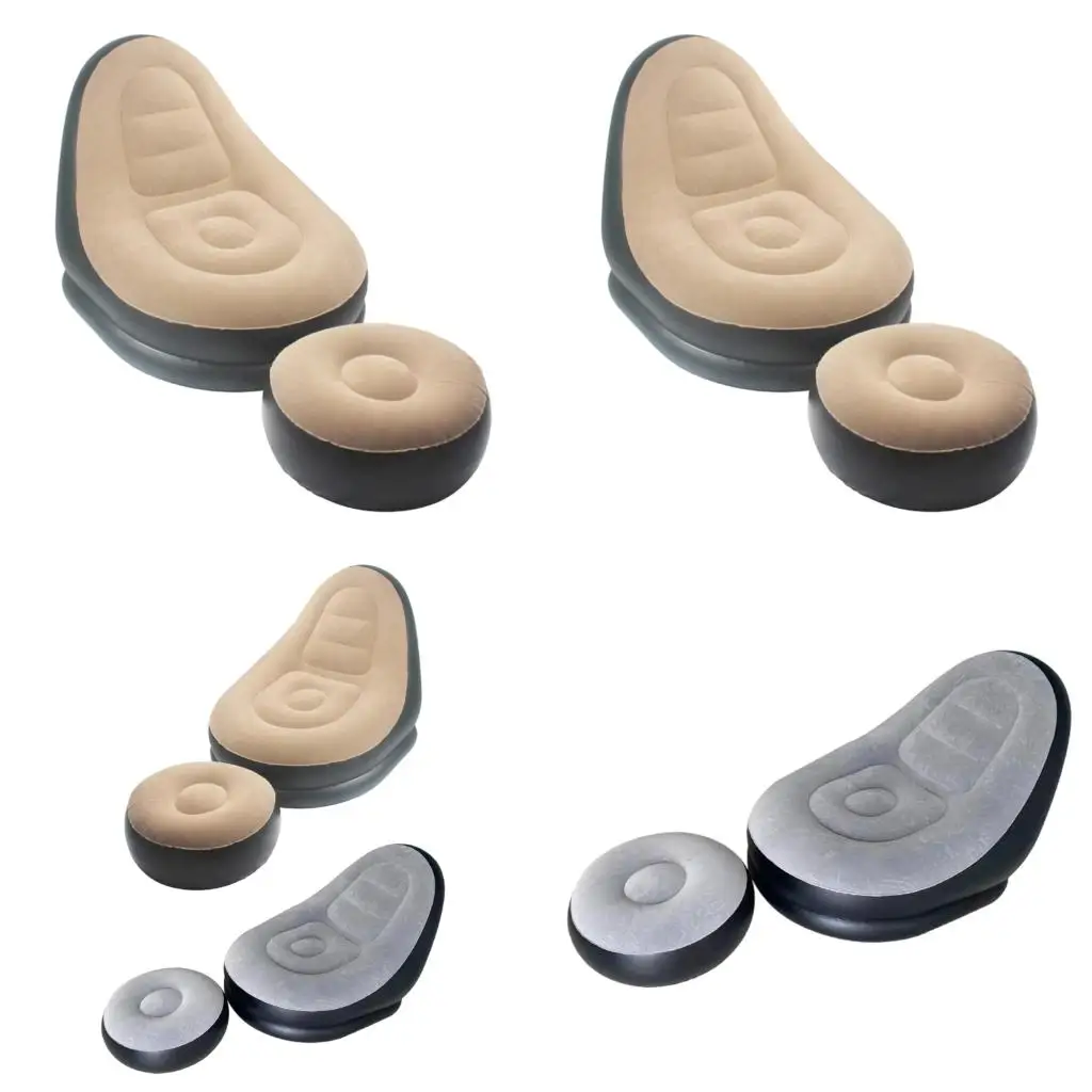 أريكة قابلة للنفخ للبالغين، كرسي مريح قابل للنفخ مع مضخة عثمانية للأسطح المتدفقة، كرسي هوائي بجودة عالية #1