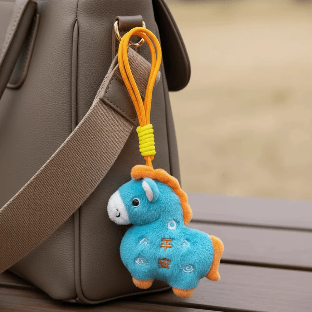 

Мультяшная подвеска в виде лошади Год лошади Плюшевые игрушки Год лошади Плюшевая игрушка Кукла пони Пушистая кукла-лошадь Подвеска Пони Подвеска Подарок