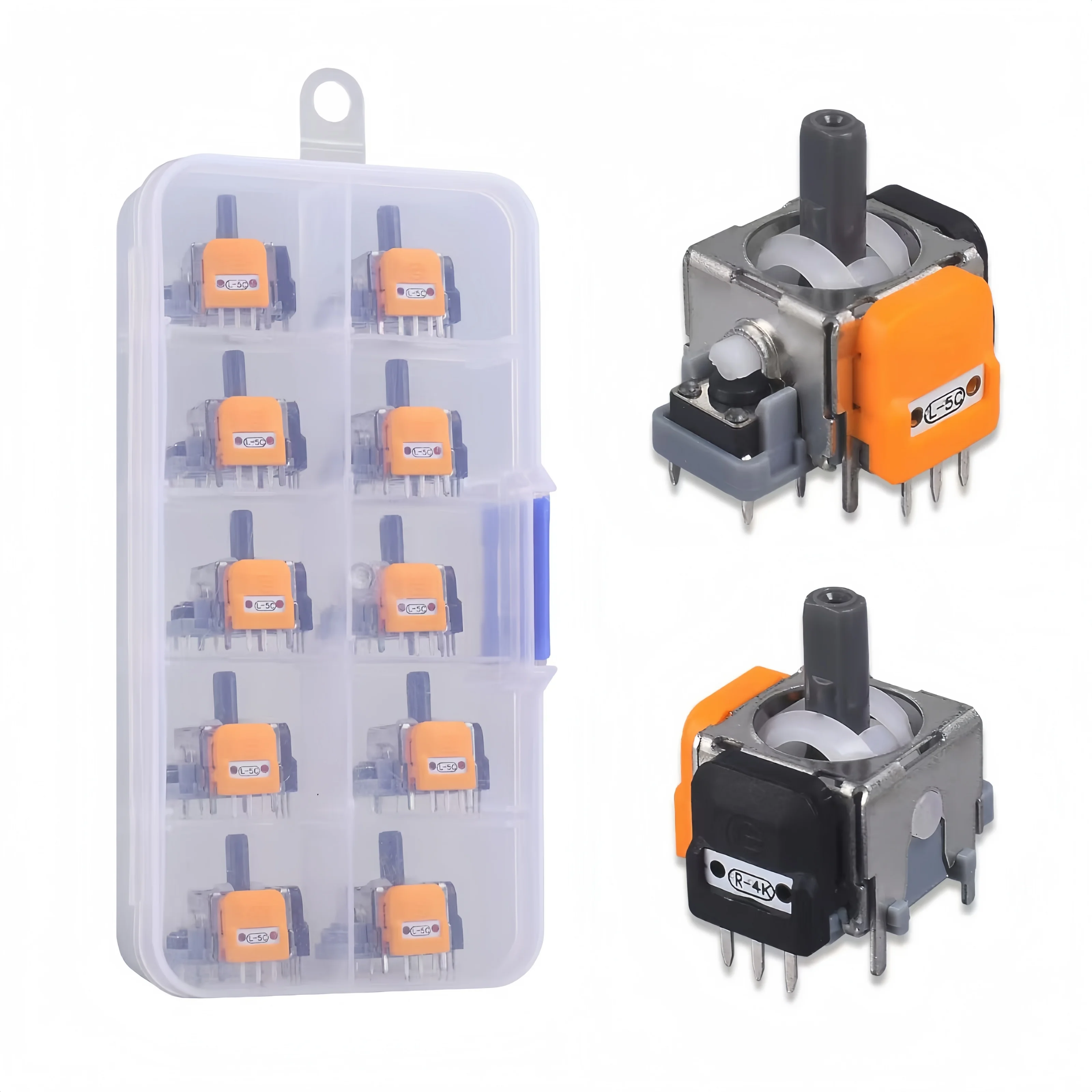 Original Hall Joystick for Sony PlayStation 4 Game console controller repair accessories（10pcs）