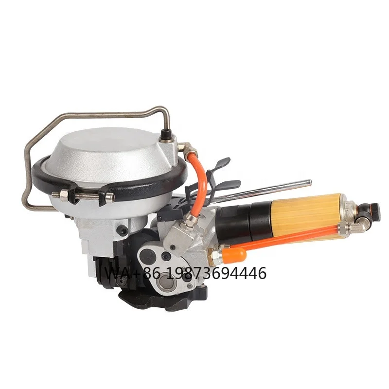

Handheld Bundle Steel Belt One-Step Strapping Tool Machine High Tensioning Force Pneumatic Strapping Machine