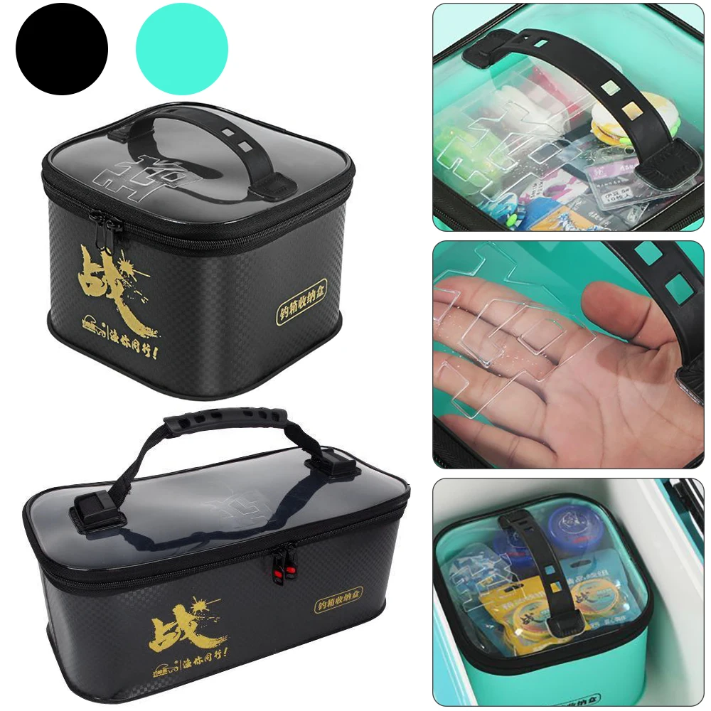 

EVA Fishing Tool Box Multifunction Live Fish Bucket Portable Camping Water Container Waterproof Fishing Tackle Storage Bag