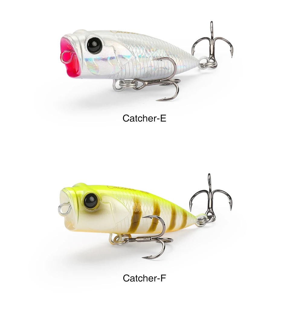 TSURINOYA 4 cm 3,3 g Angelköder Topwater Popper CATCHER 40F Hundespaziergang Action Harter Köder Leichtes Spiel Bass Rockfish Großes Mausmodell – Detail 16