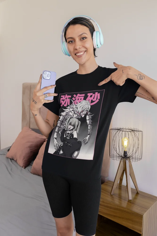 Death Note Shirt Ryuk L Kira T-Shirt Misa Tshirt Rem Tee Anime Horror Near Naomi